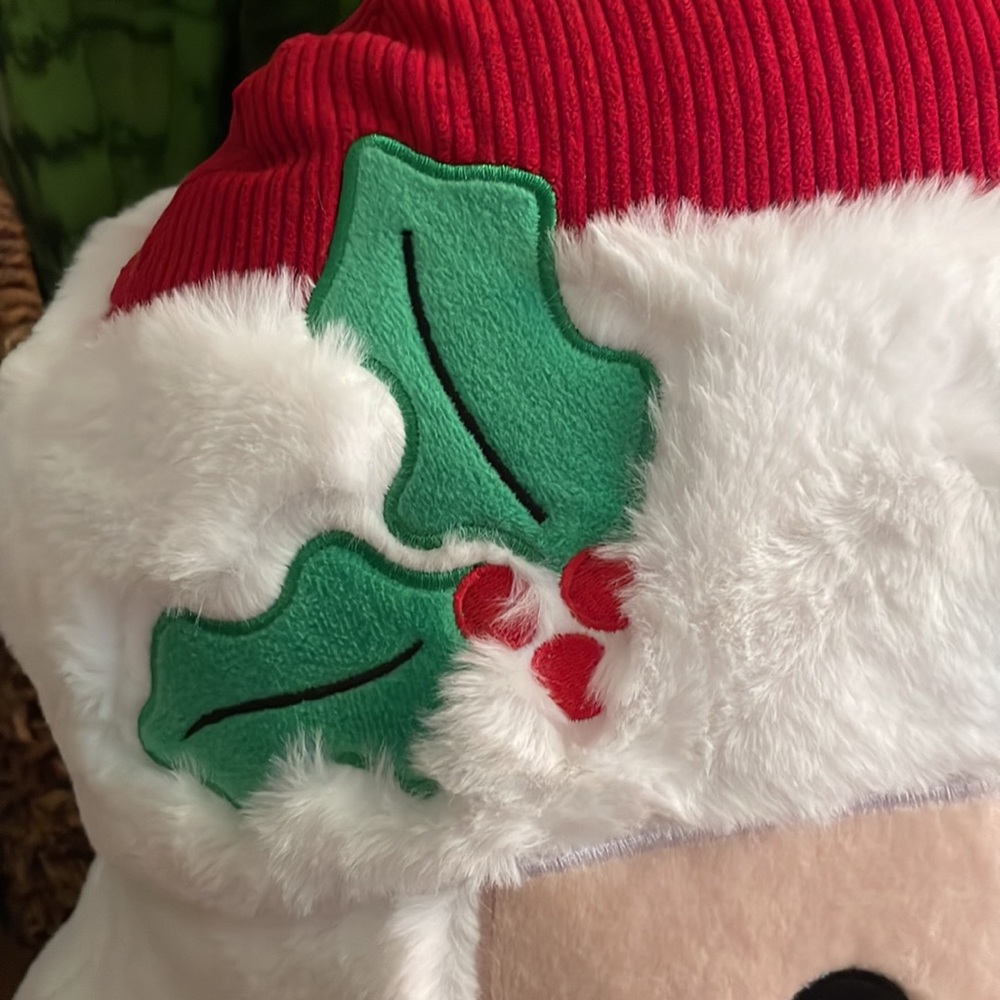 🎉HP🎉~Santa 🎅🏻 Face Plush Large Holiday Pillow 🎅🏻NWT🎅🏻 - Picture 8 of 16